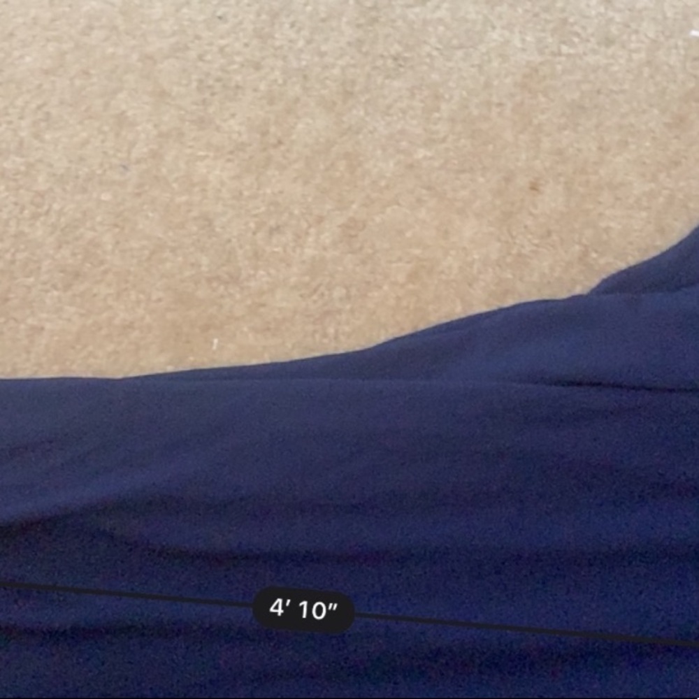 Lulu’s air of romance navy blue maxi formal dress - Picture 5 of 7